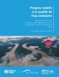première page du résumé du rapport 2021 sur l'ODD 6.3.2
