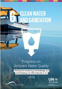 front page of the 2018 report on SDG 6.3.2