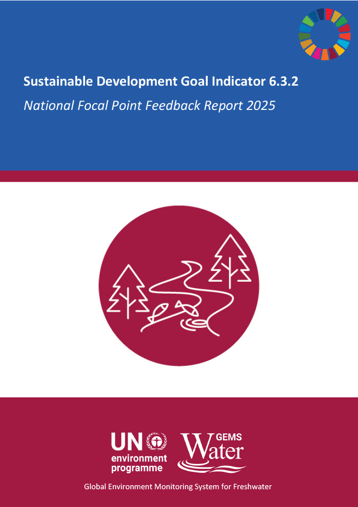 Front page of the Feedback survey for the 2024 report on SDG Indicator 6.3.2